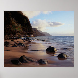 Póster Hawaii, Kauai, Haena State Park 2