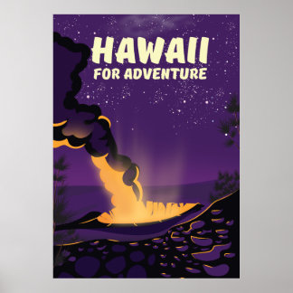 Póster Hawaii Para Aventura