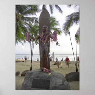 PÓSTER HAWAII'S DUKE KAHANAMOKU