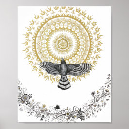 Póster Hawk Dreams 8x10 Print