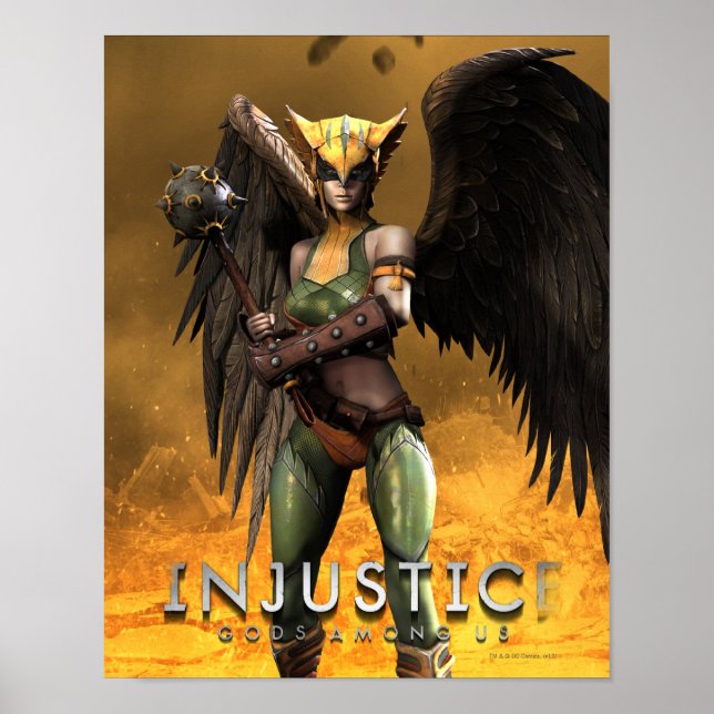 Póster Hawkgirl (Frente)