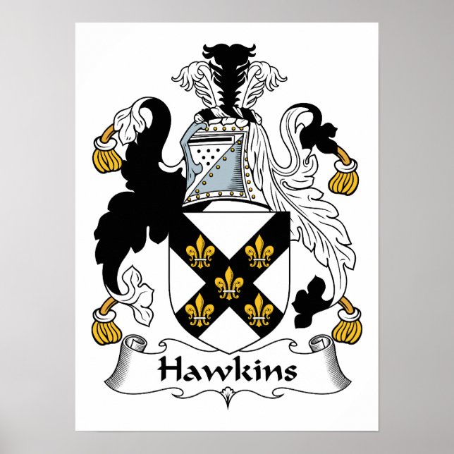 Póster Hawkins Family Crest (Frente)