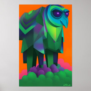 Póster Hawkish Ken Gage Fantasy