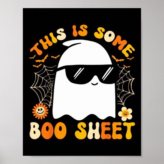Póster ¿Hay alguna hoja de boom de Halloween Fantasma Fun (Frente)