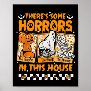 Póster Hay algunos horrores en esta casa de divertidos ho