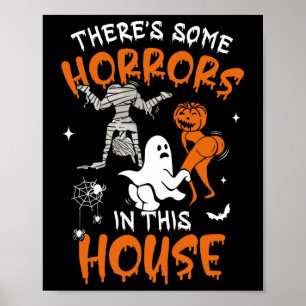 Póster Hay Algunos Horrores En La Calabaza Fantasma Ha