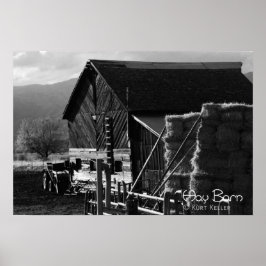 Póster Hay Barn