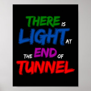 Póster Hay Luz Al Final Del Túnel