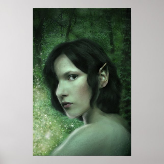 Póster Hay magia en el bosque (Frente)