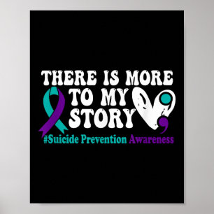 Póster Hay Más En Mi Historia - La Prevención Del Suicidi