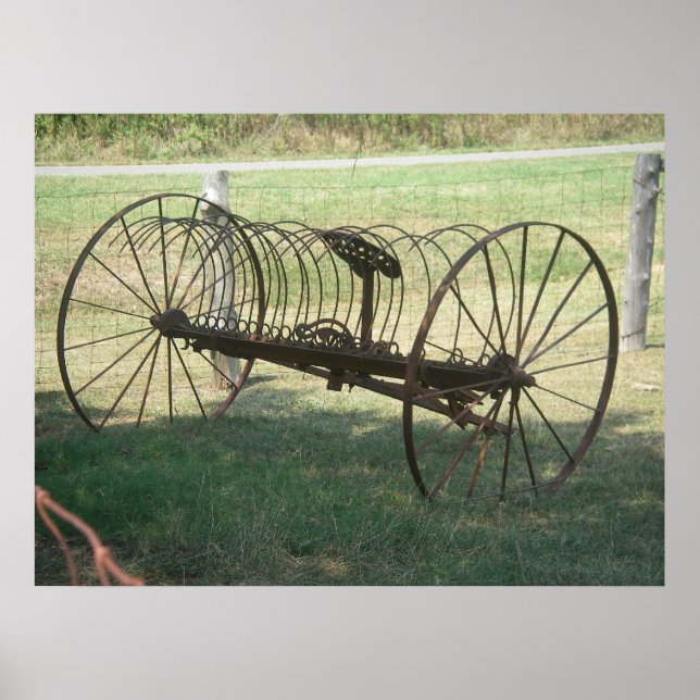 Póster Hay Rake Poster (Frente)