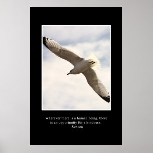 Póster Hay siempre una oportunidad para la amabilidad