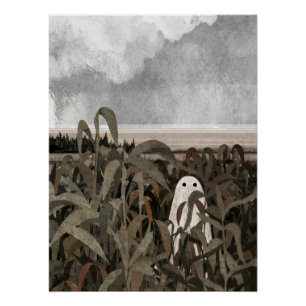 Póster Hay un fantasma en el campo de golf otra vez...