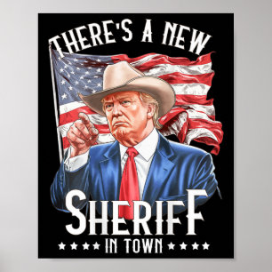 Póster Hay un nuevo sheriff en la ciudad