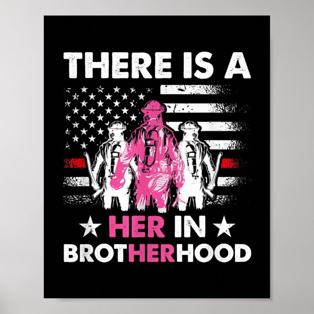 Póster Hay Una En La Hermandad De La Bomba Femenina (Frente)