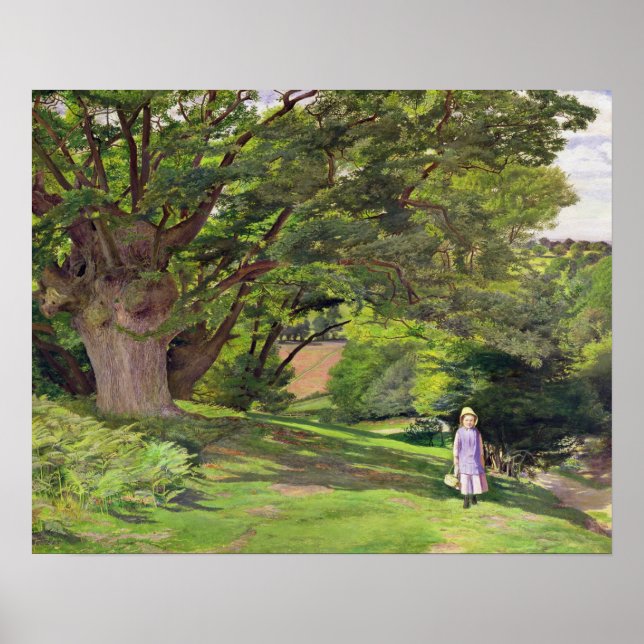 Póster Hayes Common, 1852-53 (aceite sobre lienzo) (Frente)