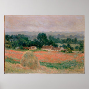 Póster Haystack en Giverny