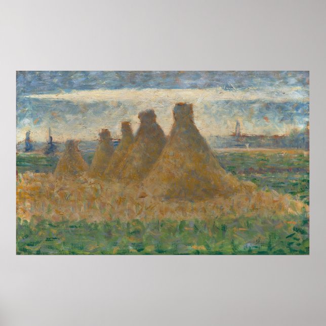 Póster Haystacks (Frente)
