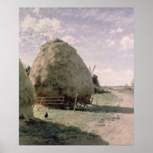 Póster Haystacks