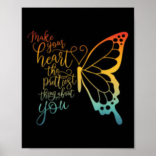 Póster Haz De Tu Corazón Lo Más Bonito De Ti