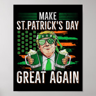 Póster Haz el Día de San Patricio Grande de Nuevo Diverti