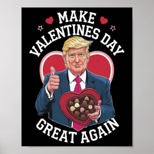 Póster Haz el Día de San Valentín Grande Otra Vez Diverti