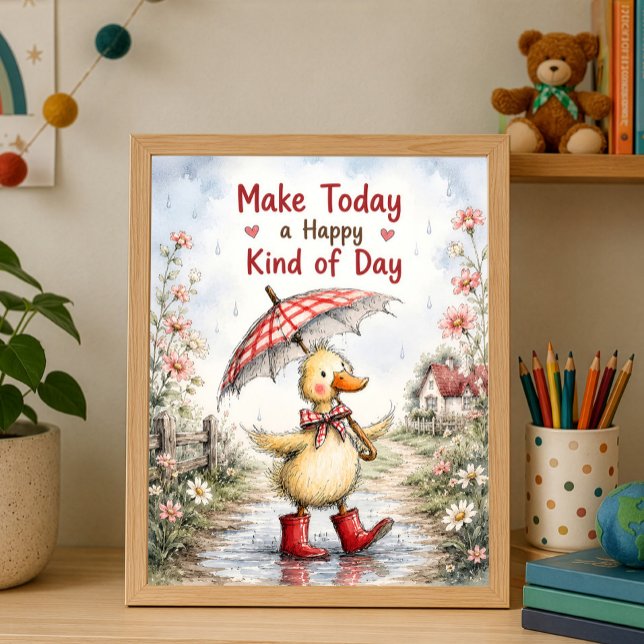 Póster Haz Hoy un Día Feliz (Subido por el creador)