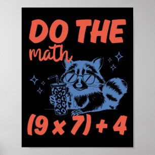 Póster Haz Las Matemáticas Profesor De Matemáticas Divert