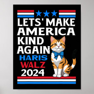 Póster Haz que Estados Unidos vuelva a ser amable Kamala
