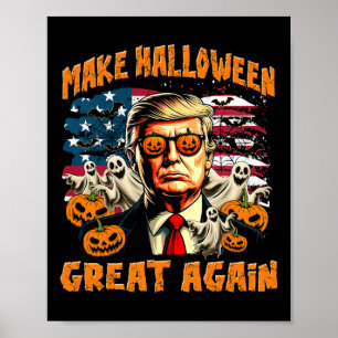 Póster Haz que Halloween sea grande otra vez Donald Trump