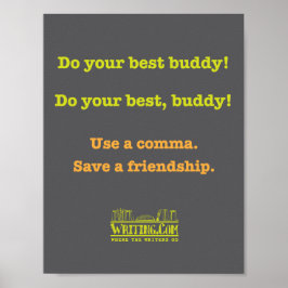 Póster ¡Haz tu mejor amigo!