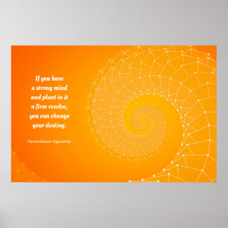 Póster Haz tu propio destino