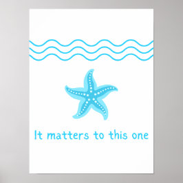 Póster Haz Una Diferencia, Historia De Starfish.