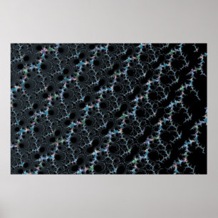 Póster Haze - Mandelbrot Fractal