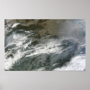 Póster Haze over China