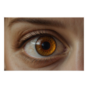 Póster Hazel-Brown Eye Fun