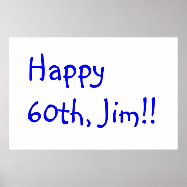 Póster HB jim (Frente)