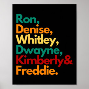 Póster Hbcu Black College Gradua Whitley Retro Para La Mu