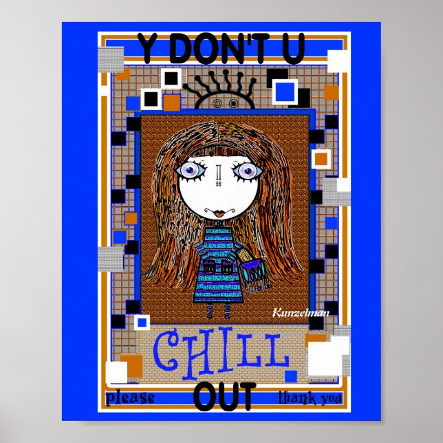 PÓSTER HBM POSTER CHILL (Frente)