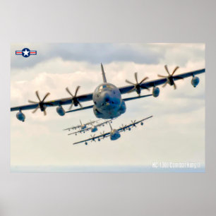PÓSTER HC-130J COMBAT KING II