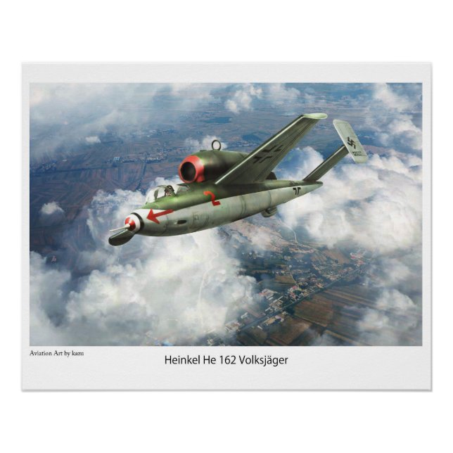Póster He162 (Anverso)