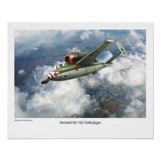 Póster He162 ポスター (Anverso)