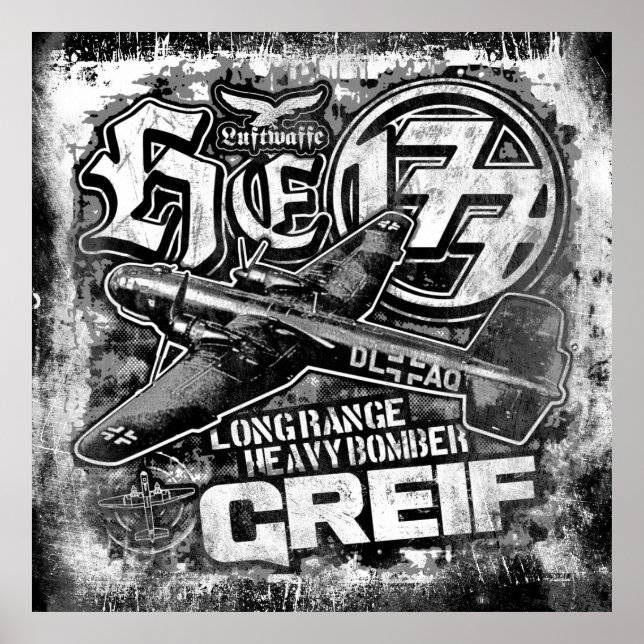 Póster He 177 Greif (Frente)