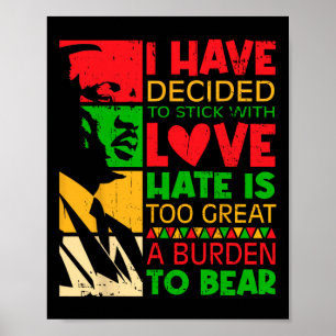 Póster He decidido seguir con el amor Martin Black su
