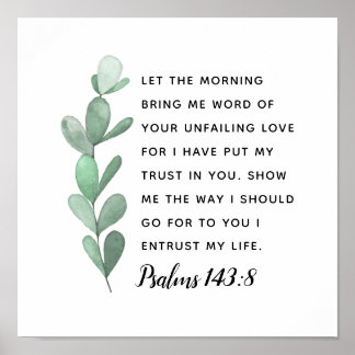 Póster He depositado mi confianza en ti.