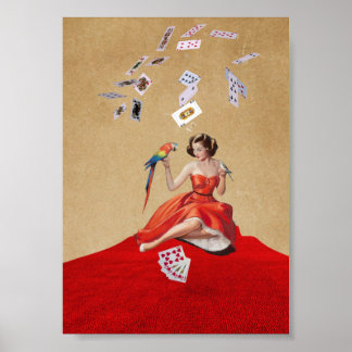 Póster "He ganado, querida"