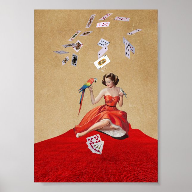 Póster "He ganado, querida" (Frente)