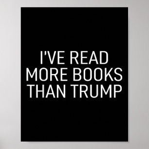 Póster He leído más libros que Trump
