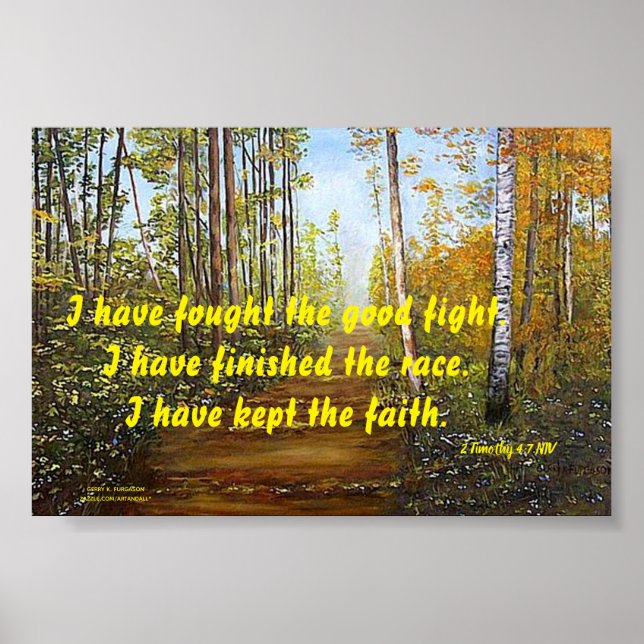 PÓSTER HE LUCHADO CONTRA EL BUEN POSTER DE LUCHA (Frente)