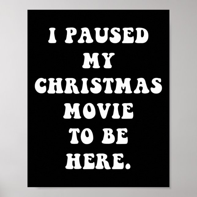 Póster He parado la película de mis Navidades para estar  (Frente)